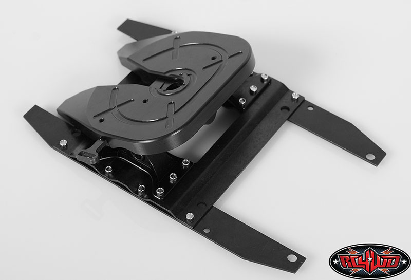 Semi Truck Aluminum Fifth Wheel (Black)